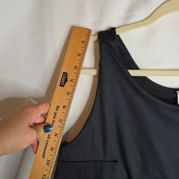 Adidas 11 Honore 1X Black Tank top Built in Non padded Bra. Wide Strap. Actives - Picture 6 of 12